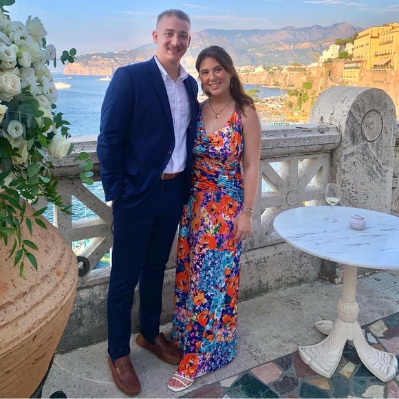 AFRM floral cowl neck maxi dress - Picture 3 of 4